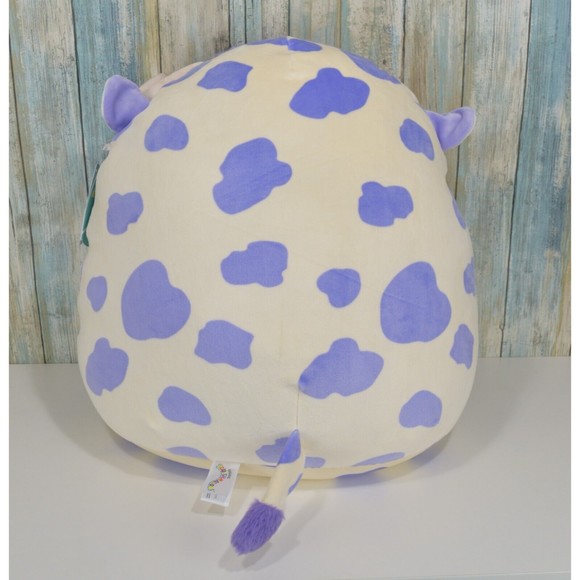 Squishmallows 16" Conway The Purple Spotted Highland Cow Plush NWT - Picture 4 of 11